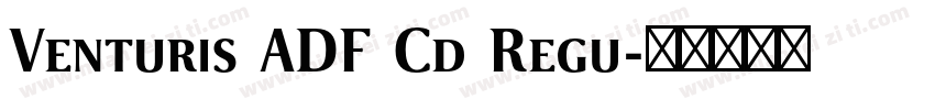 Venturis ADF Cd Regu字体转换